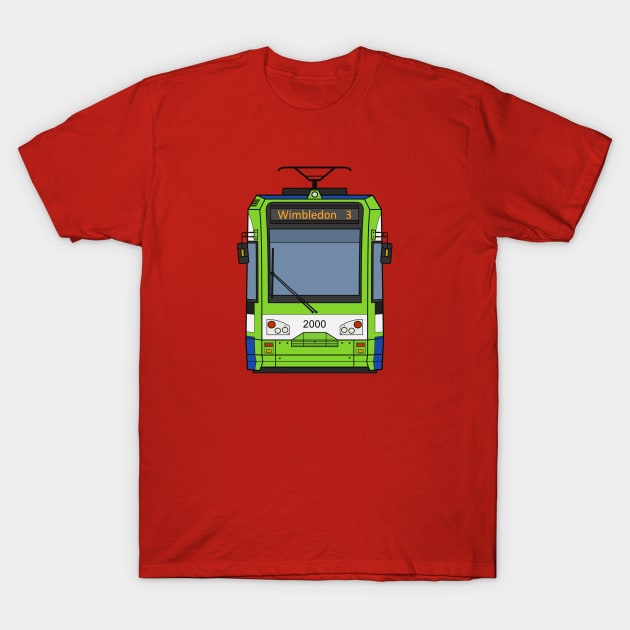 Croydon Tram T-Shirt by charlie-care